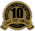 October 2009 - Gala Tent is 10 Years Old