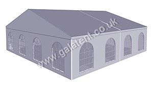 3D model of Clear Span Marquee Manufacture Service