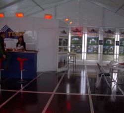 9m x 9m Used Gala Tent Modular Marquee with flooring