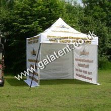 Gala Shade Gazebo used by Barnsley Hospice for their Midnight Walk