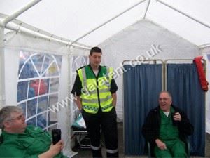 A Gala Tent Marquee for St John Ambulance