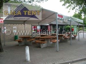 Recreational Tent on a Military Base