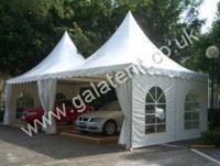 Temporary storage marquees