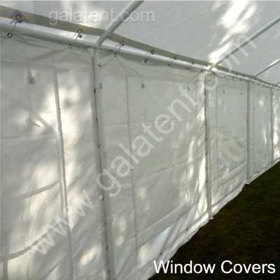 Enlarged Image of 6m x 10m Multi-Span Gala Tent (100% PVC)