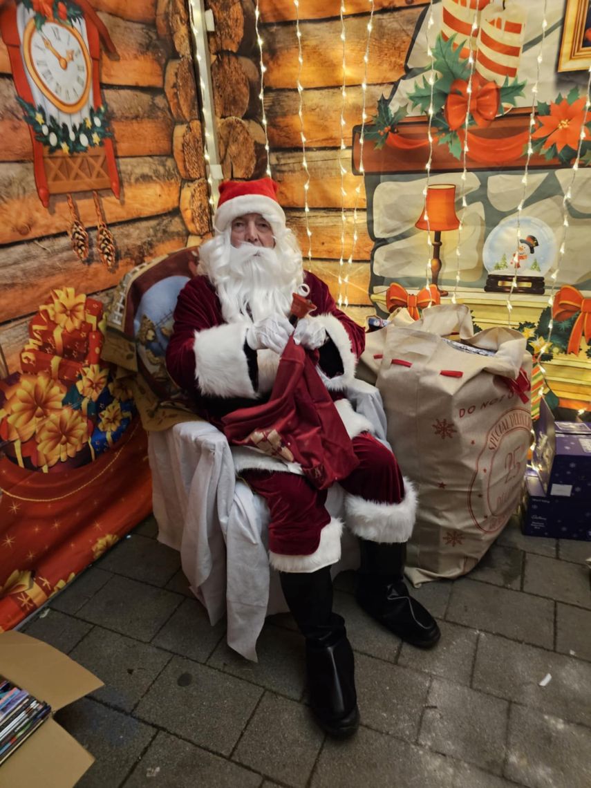 Gala Tent Brings Festive Magic to Mexborough with Santa’s Grotto image