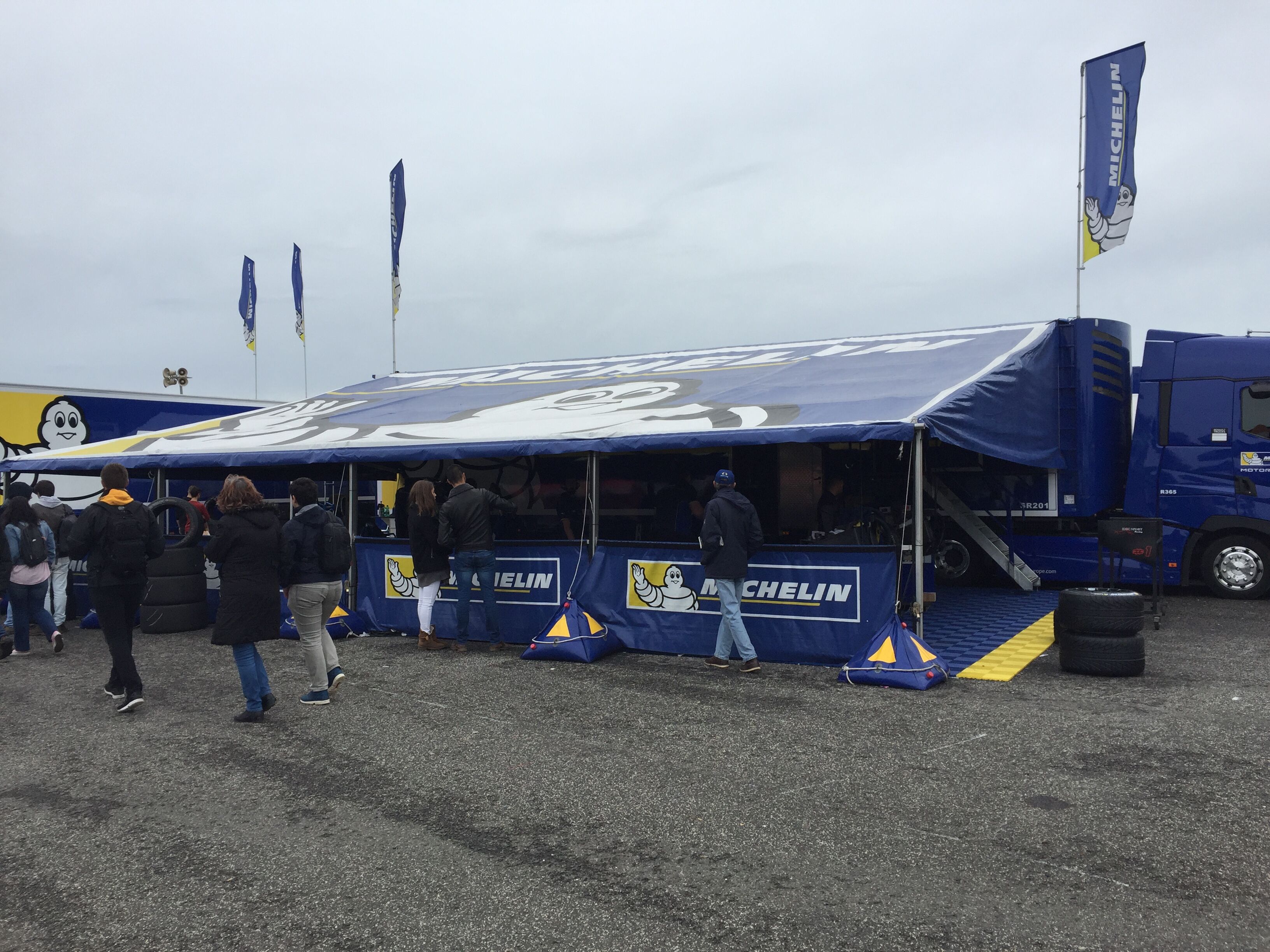 Motorsport Hospitality Race Awnings Printed