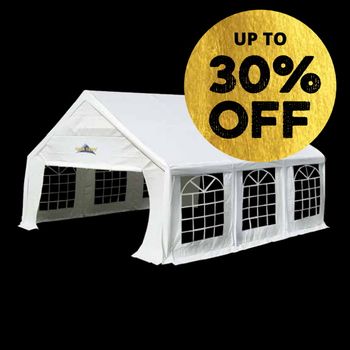 6m WIDE MARQUEES 20% OFF