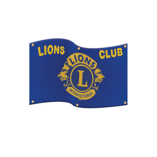 lions club pvc banner