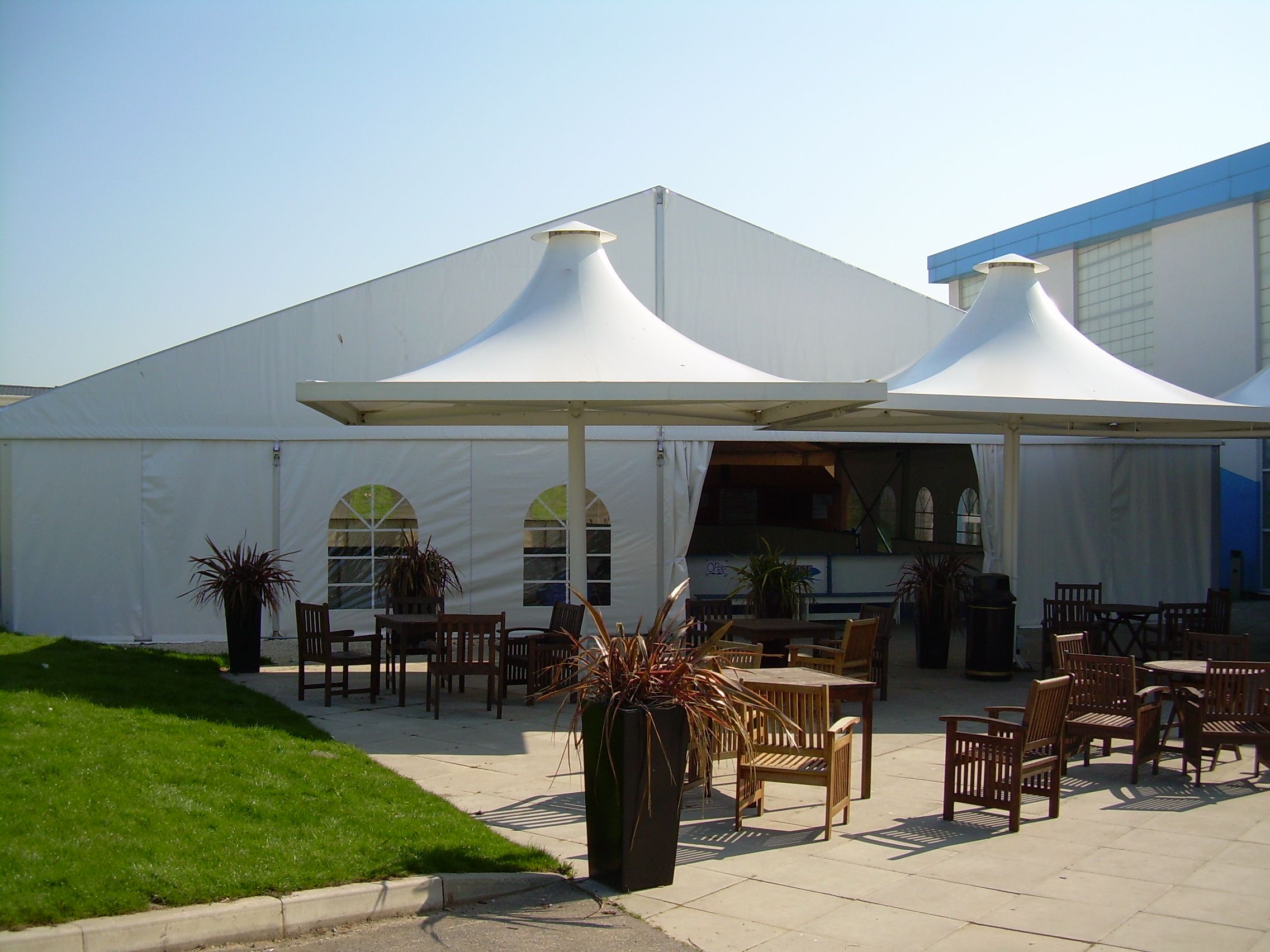 Outdoor marquee business