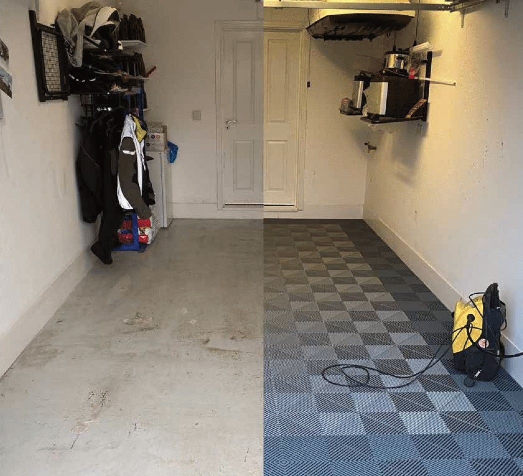 Swisstrax Uk Garage Flooring Vs Epoxy Resin Flooring