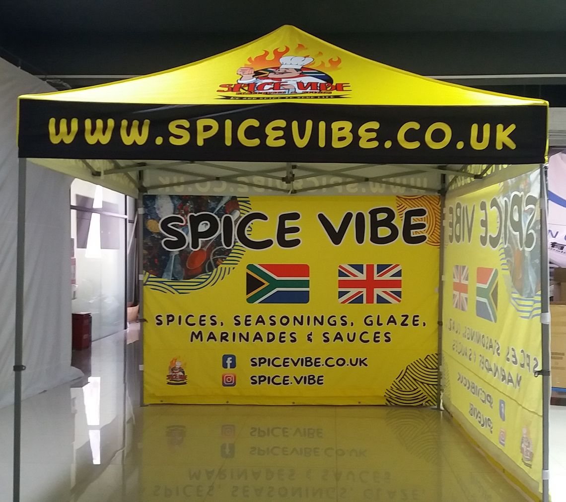 A printed gazebo for spice vibe