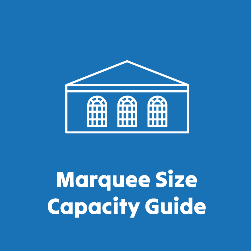 "marquee size capacity guide"