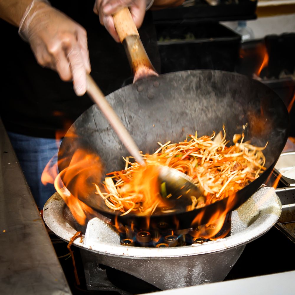 A stock image example of some street food