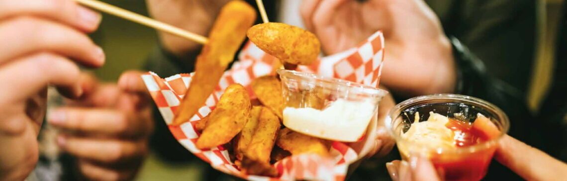 A stock image example of some street food