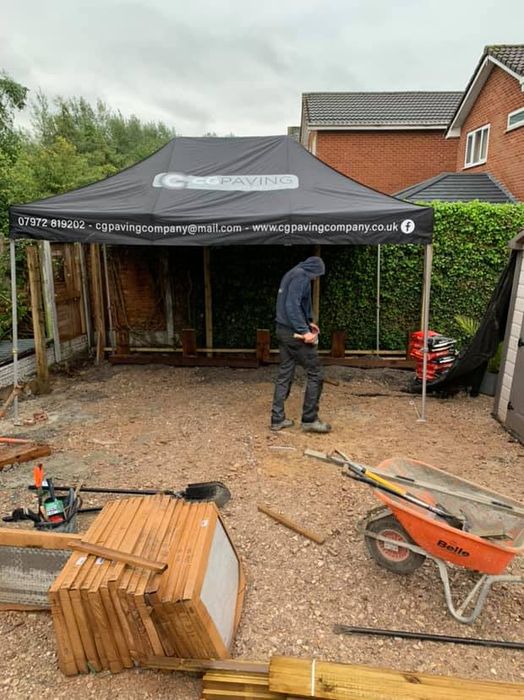 printed outdoor labour gazebo 1