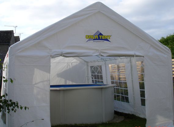 crop small A marquee covering an outdoor pool