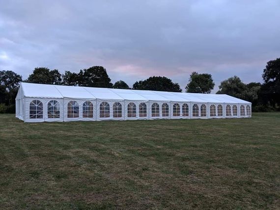 huge marquee A very big Gala Tent Marquee for outdoor event
