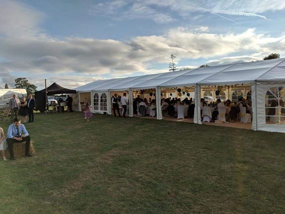 large show marquee A Gala Tent Marquee outdoors