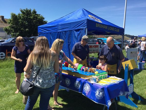 printed lions club charity gazebo 2