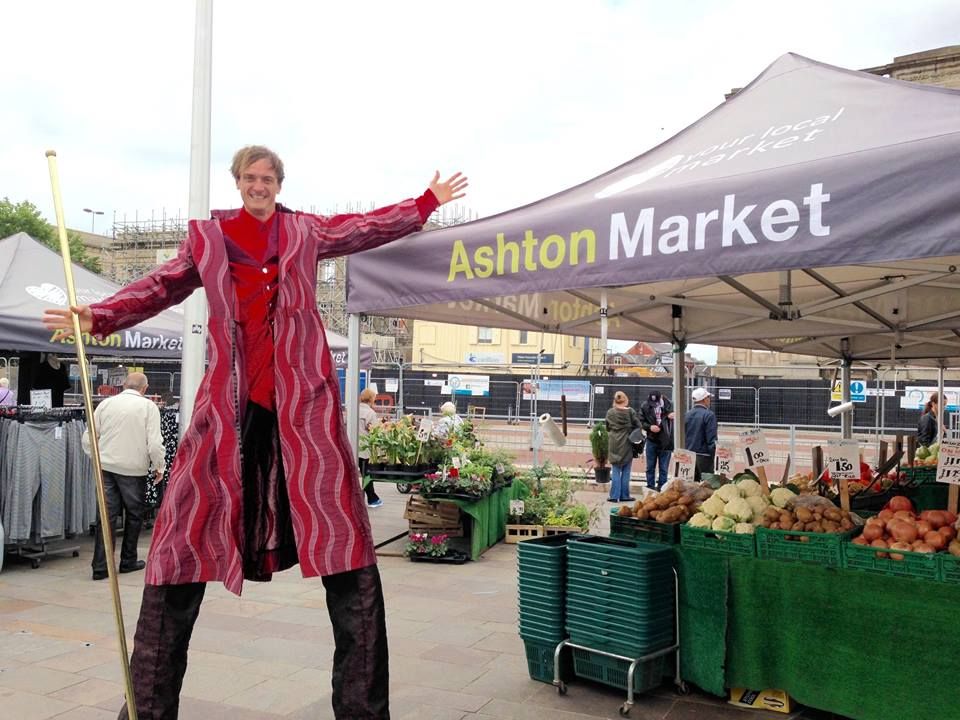 Ashton market printed gazebo