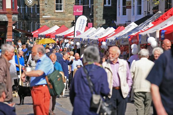 keswick market day gazebos