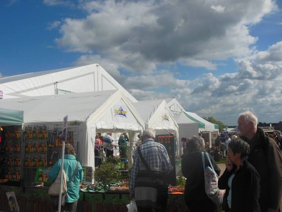 Gala Tent Marquees at an outdoor market