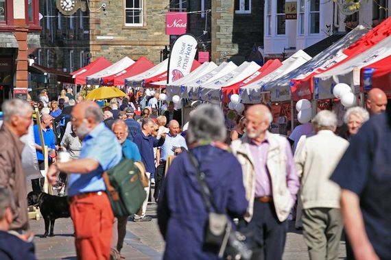 pop up market stalls keswick