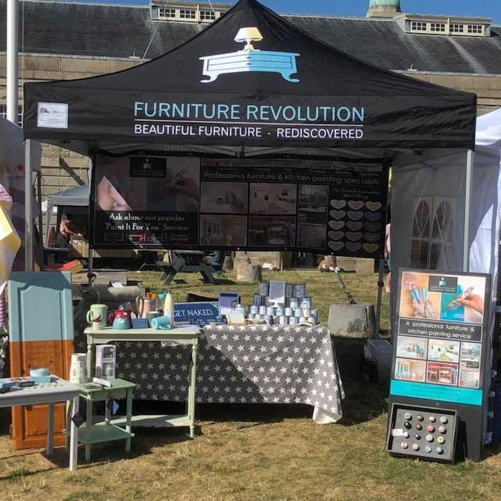 Custom Printed Gala Shade Gazebo for retail trader