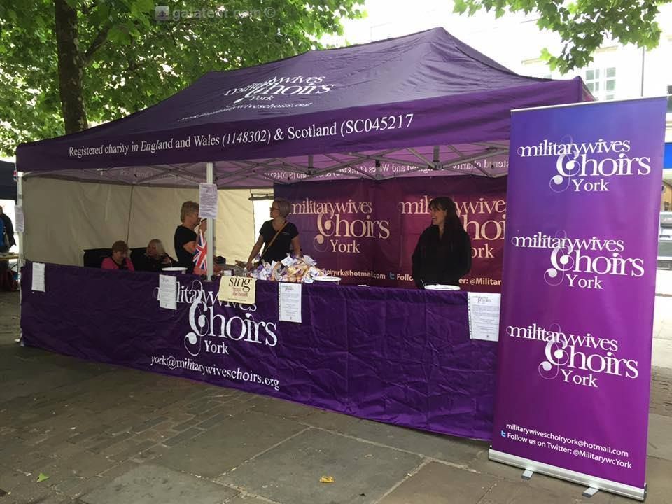 Custom Printed Gala Shade Gazebo