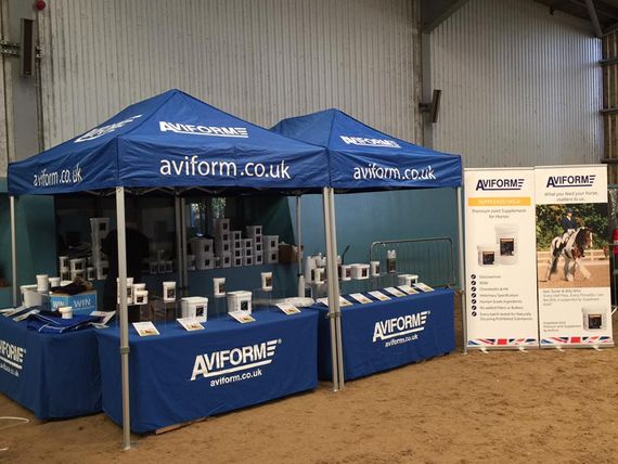 Custom Printed Gala Shade Trade Stall Gazebos
