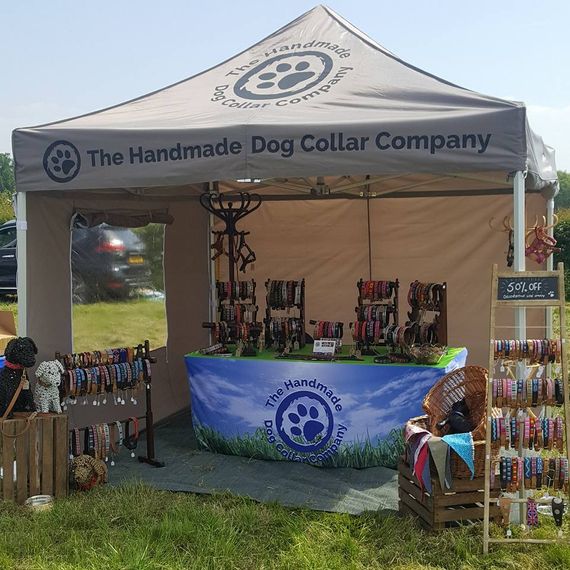 Custom Printed Gala Shade Market Stall Gazebos