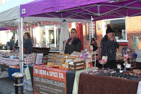 purple market gazebo