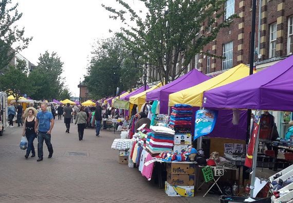 Gala Shade Market Stall Gazebos in Rotherham