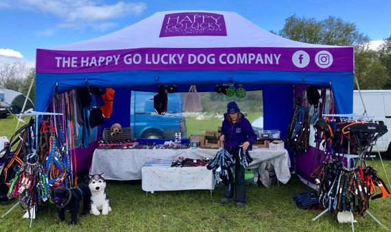 trading gazebos at country show