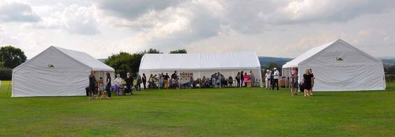 A Gala Tent Marquee outdoors