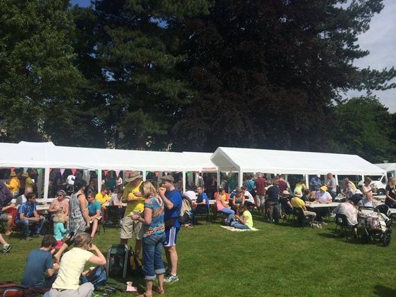 Gala Tent Marquees at an outdoor festival