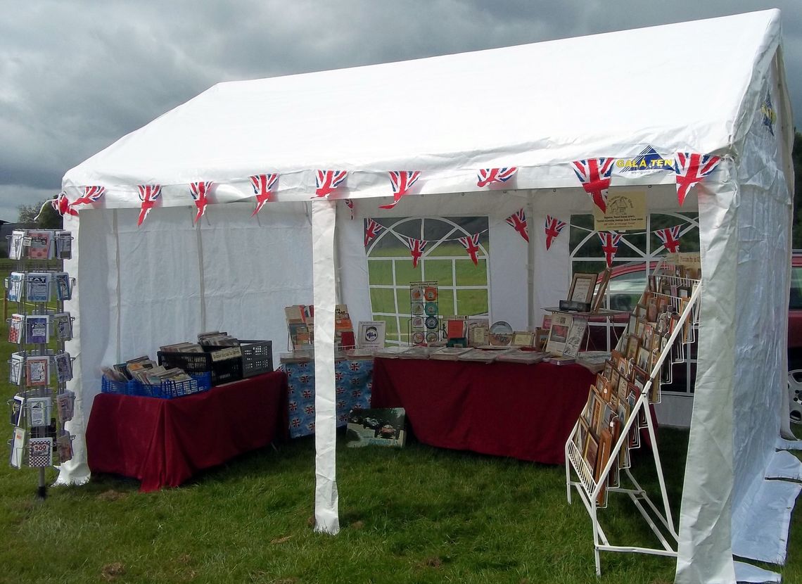 Marquees at an outdoor fair
