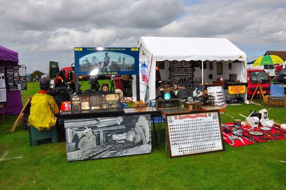 Marquees at an outdoor country show