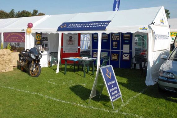 penistone show marquee