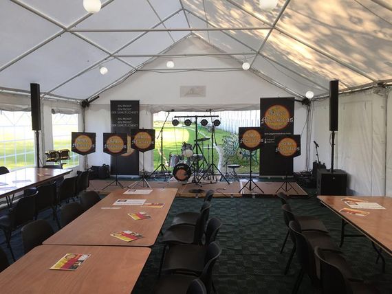 Gala Tent Marquee outdoors