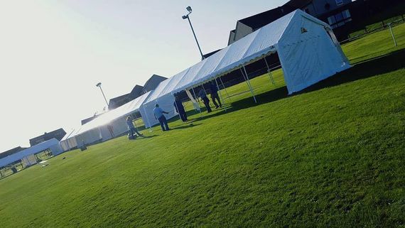 A Gala Tent Marquee outdoors