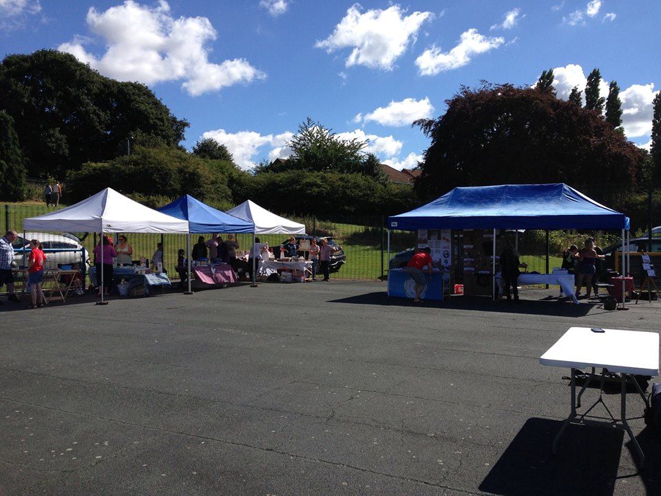 Summer fair gazebos