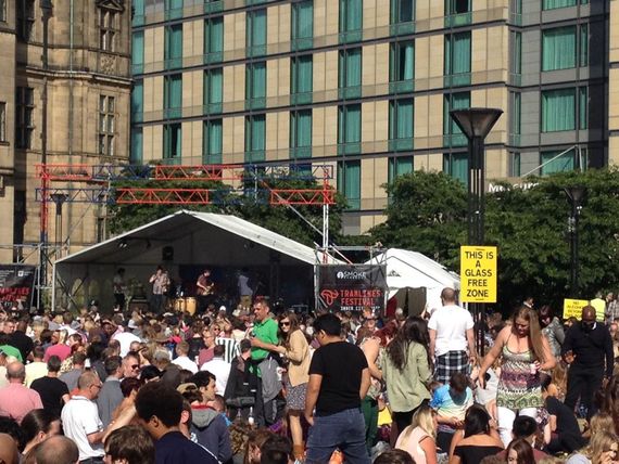 tramlines festival stage marquee