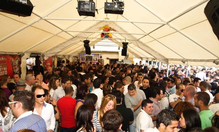 Gala Tent Marquee at outdoor beer festival