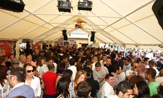 Gala Tent Marquee at outdoor beer festival