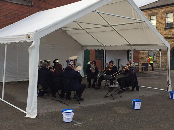 brass band marquee