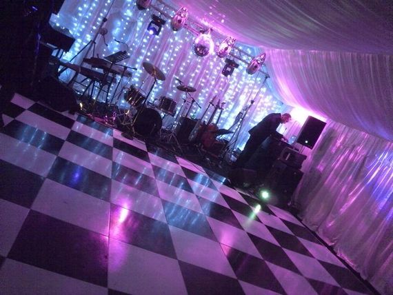 Gala Tent Marquee lining with lighting