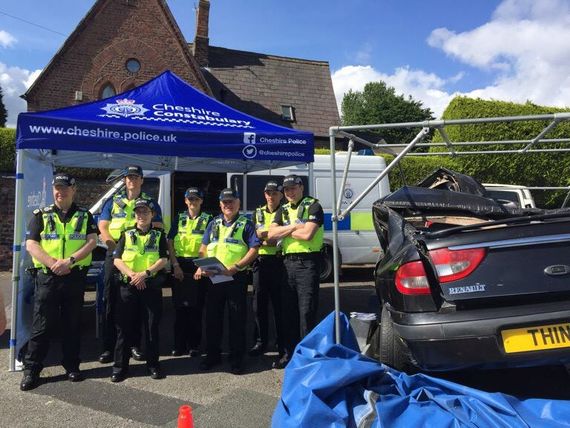 cheshire police gazebo A printed gazebo for the police