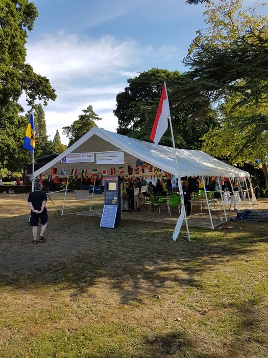 scouts jamboree large marquee 2 A wide span Gala Tent marquee at a scout jamboree event