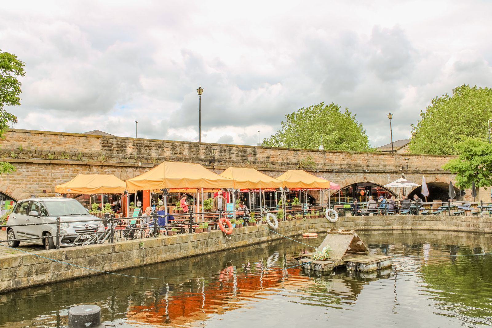 Orange Pub Gazebos